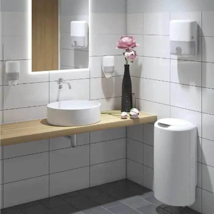 Dispensere til papir, sæbe og hygiejne