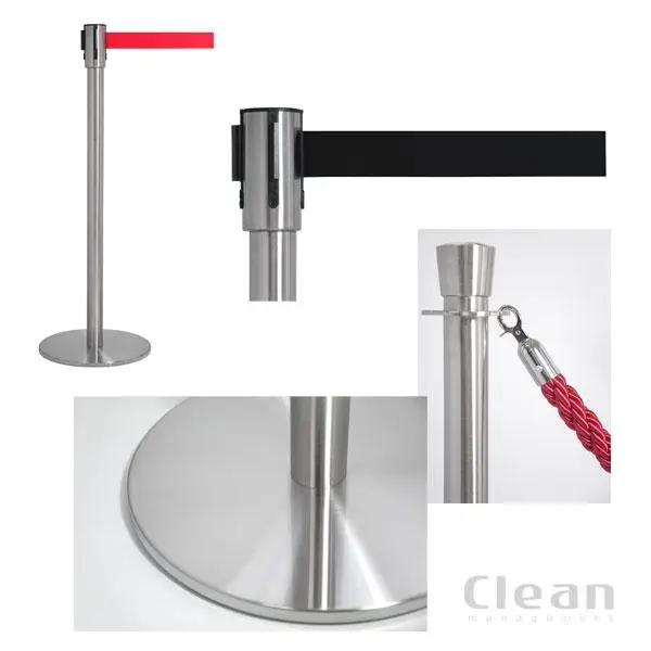 Afspærring i rustfri stål