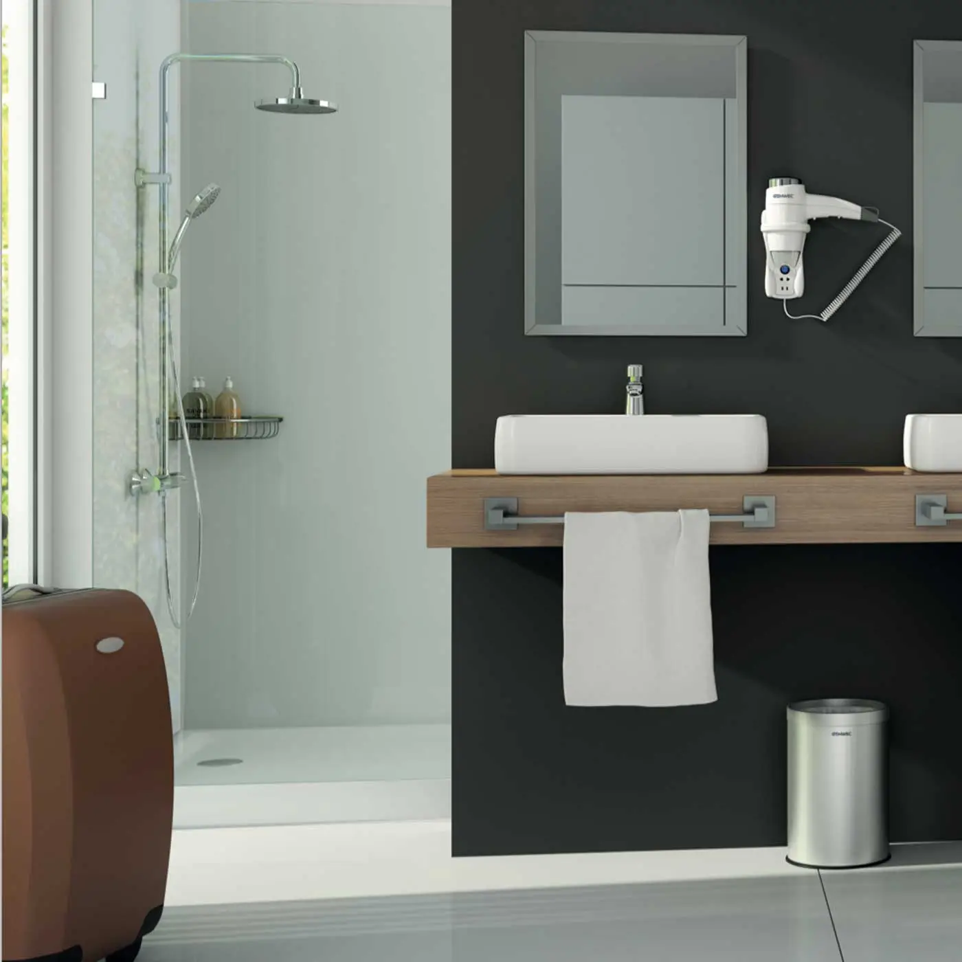 Indretning på badeværelset