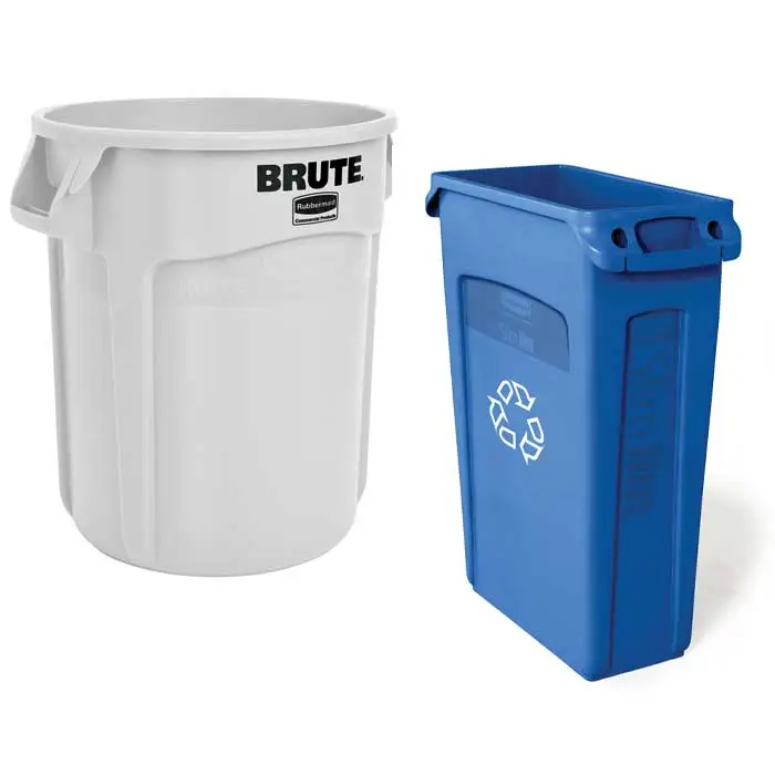 Brute og SlimJim Containers fra Rubbermaid