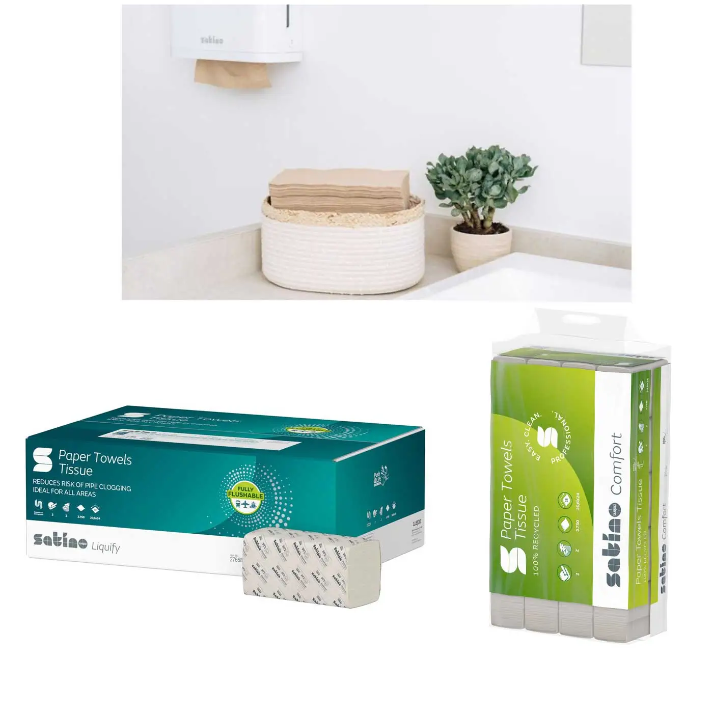 Håndklædeark og ruller