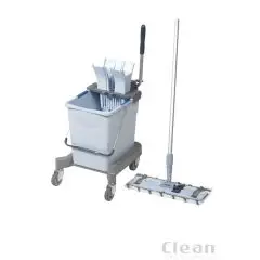 Vileda ultra Speed Pro starter kit, incl. spand, skaft og 1 moppe. - Transport- og Servicevogne