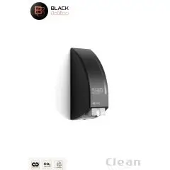 Toiletsæderens dispenser sort til brug for toiletsæderens, BlackSatino. - 