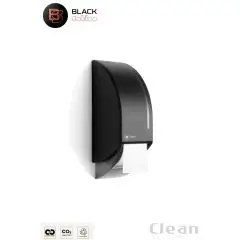 BlackSatino dispenser, toiletpapir, systemrulle - Udgået fra producent. vi henviser til 55021006 - Toiletudstyr