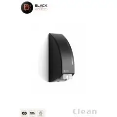 BlackSatino dispenser t/sæber og desinfektion, sort. - Toiletudstyr