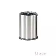 Affaldsspand, Hide a bag, børstet stål 12 liter - RESTPARTI VARER - GODE TILBUD