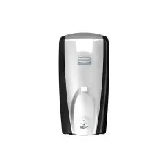Autofoam berøringsfri dispenser til 1100 ml. skumsæbe og desinfektion, sort/krom. Rubbermaid. - 