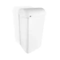 Skraldespand til væg BlackSatino, 23 liter, hvid - Satino Hyginity Serien, dispensere og udstyr