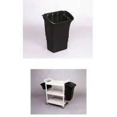 30,3 liter beholder for rulleborde - skraldespand - Serveringsvogne Rulleborde