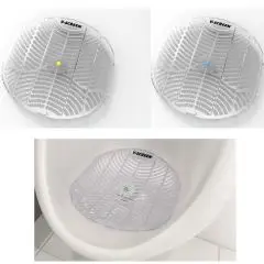 Urinal måtte, V-screen Anti-splash, 2 varianter - Luftfriskere