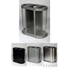Affaldsstation 3 rums, flere varianter - Affaldsstationer