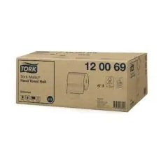 Tork Matic H1 Universal, håndklæderulle, 2-lag hvid m/hylse, 150 m. 6 ruller pr. krt. Art nr. 120069 - 